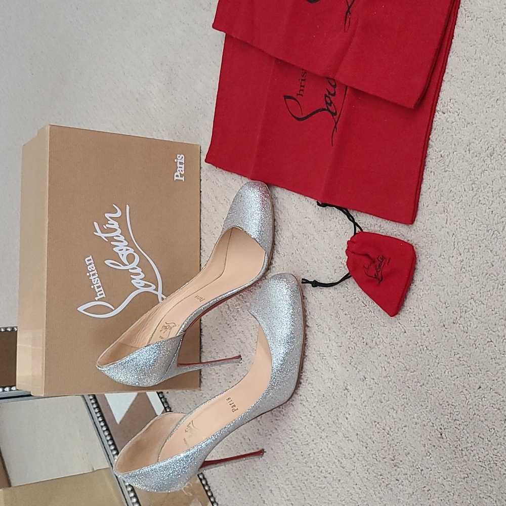 Christian Louboutin Glitter Heels